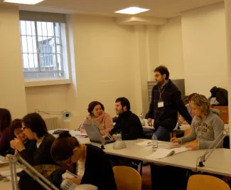 2009: Workshop on Combined Analysis (Texture and Rietveld) for Geologists: Classroom session