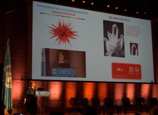 2014: Opening Ceremony of the International Year of Crystallography: Lecture