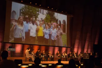 2014: Opening Ceremony of the International Year of Crystallography: Young Crystallographers Session
