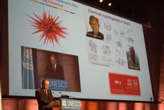 2014: Opening Ceremony of the International Year of Crystallography: Crystallography in Emerging Nations Session