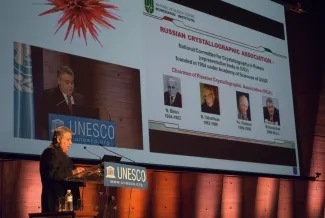 2014: Opening Ceremony of the International Year of Crystallography: Crystallography in Emerging Nations Session