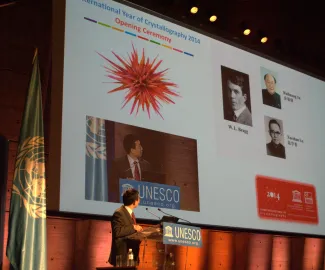 2014: Opening Ceremony of the International Year of Crystallography: Crystallography in Emerging Nations Session