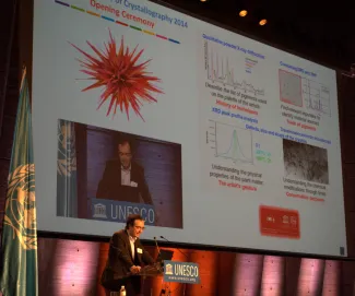 2014: Opening Ceremony of the International Year of Crystallography: Crystallography for Society and the Future