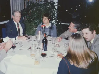 1985: SCANZ Meeting: Dinner