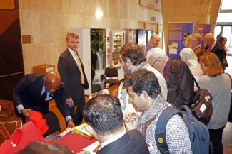 2014: Opening Ceremony of the International Year of Crystallography: Exhibition and public space