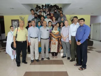 2014: IUCr-UNESCO Open Lab: Group photo