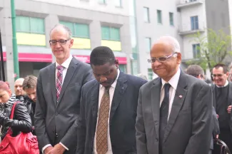 2014: Laue Memorial Day: Unveiling Ceremony