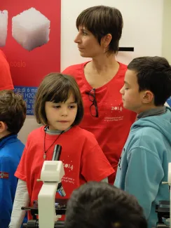 2014: Bologna - workshop for schoolchildren: Hands-on participation