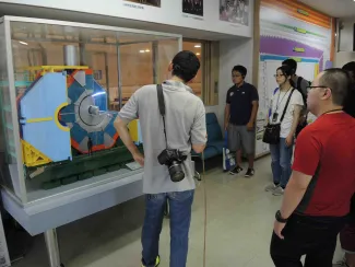 2017: Training Course on Symmetry and Group Theory: Visit to Photon Factory
