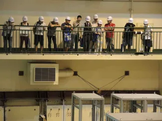 2017: Training Course on Symmetry and Group Theory: Visit to Photon Factory