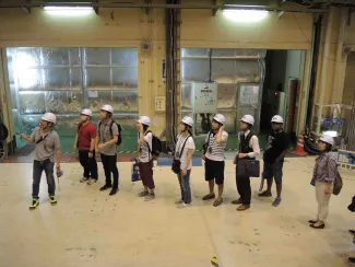 2017: Training Course on Symmetry and Group Theory: Visit to Photon Factory