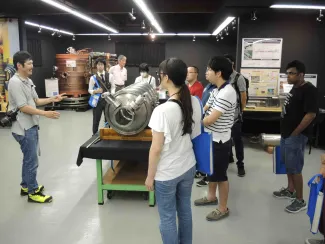 2017: Training Course on Symmetry and Group Theory: Visit to Photon Factory