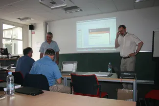 2013: COMCIFS Workshop/Symposium on Crystallographic Information and Data Management: Workshop