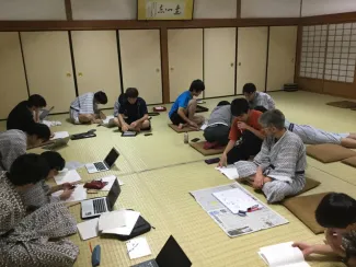 2019: Koyasan training course on symmetry and group theory: Lectures and classes