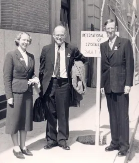 1956: First specialized symposium between IUCr assemblies: Participants