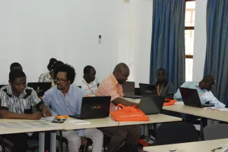 2014:IUCr-UNESCO Open Lab: Classroom session