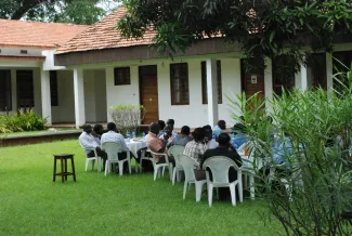 2014:IUCr-UNESCO Open Lab: Lunch