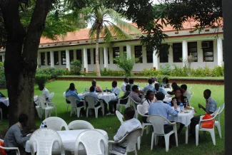 2014:IUCr-UNESCO Open Lab: Lunch
