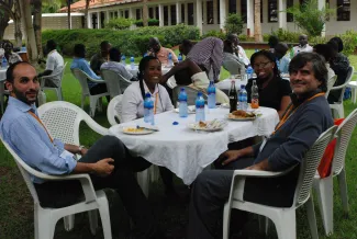 2014:IUCr-UNESCO Open Lab: Lunch