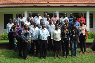 2014:IUCr-UNESCO Open Lab: Group photo