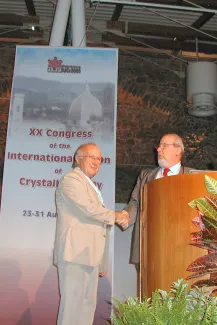 2005: IUCr Congress and General Assembly: Sacconi Medal