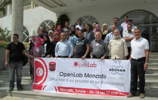 2015: IUCr-UNESCO Open Lab: Travelling Laboratory Monastir