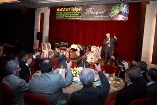 2007: AsCA Meeting: Banquet and poster prizes