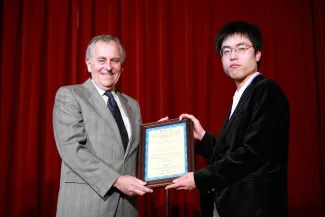 2007: AsCA Meeting: Banquet and poster prizes