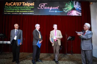 2007: AsCA Meeting: Banquet and poster prizes