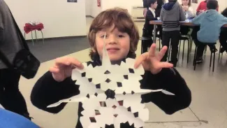 2014: Bologna - workshop for schoolchildren: Hands-on participation