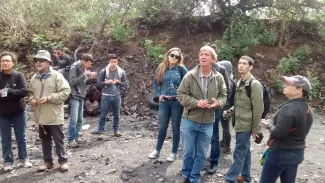 2016: Crystallography for Space Sciences: Field trip