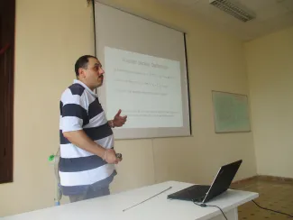 2016: International School on Mathematical and Theoretical Crystallography: Classroom session