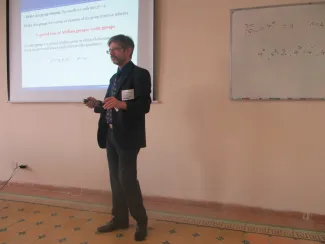 2016: International School on Mathematical and Theoretical Crystallography: Classroom session