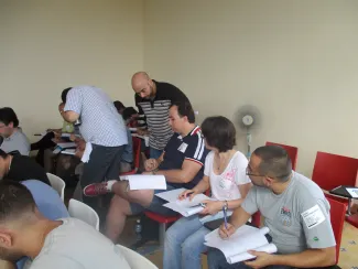 2016: International School on Mathematical and Theoretical Crystallography: Classroom session