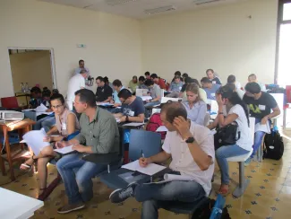2016: International School on Mathematical and Theoretical Crystallography: Classroom session