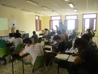 2016: International School on Mathematical and Theoretical Crystallography: Classroom session