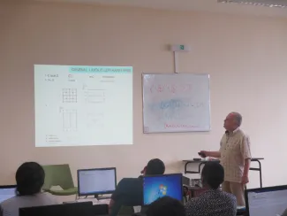 2016: International School on Mathematical and Theoretical Crystallography: Classroom session