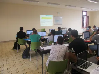 2016: International School on Mathematical and Theoretical Crystallography: Classroom session