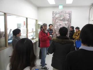 2016: Training Course on Symmetry and Group Theory: Visit to Photon Factory