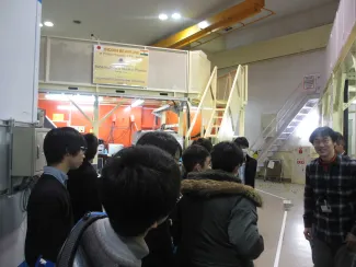 2016: Training Course on Symmetry and Group Theory: Visit to Photon Factory