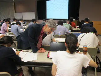 2018: Training Course on Symmetry and Group Theory: Classroom session