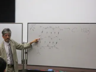 2018: Training Course on Symmetry and Group Theory: Classroom session