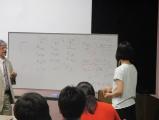 2018: Training Course on Symmetry and Group Theory: Classroom session