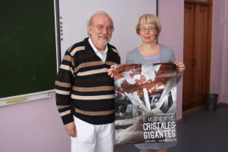 2013: Frontiers of Crystallography Workshop: School visit