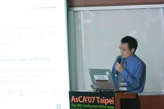2007: AsCA Meeting: Lectures