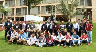 2018: MathCryst International School on Fundamental Crystallography: Group photo