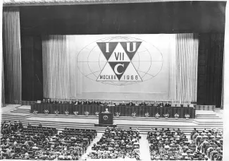 1966: IUCr Congress and General Assembly: Opening ceremony