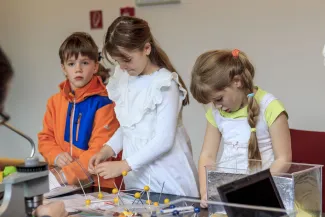 2014: Alice im Kristall-land: An open crystallography day for the general public