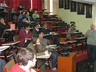 2015: First Peruvian Congress of Crystallography: Participants