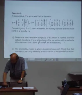 2007: International School on Mathematical and Theoretical Crystallography: Participants